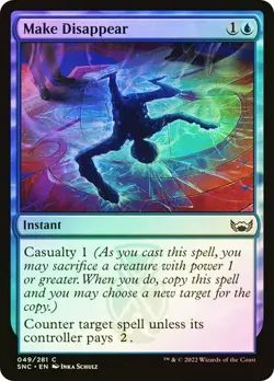 Make Disappear FOIL - 049/281 - Common - Streets of New Capenna SNC MTG - Image 1