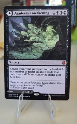 Agadeem's Awakening/Agadeem's The Undercrypt Zendikar Rising NM ENG MTG - Image 1