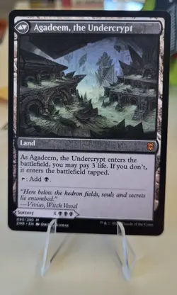 Agadeem's Awakening/Agadeem's The Undercrypt Zendikar Rising NM ENG MTG - Image 2