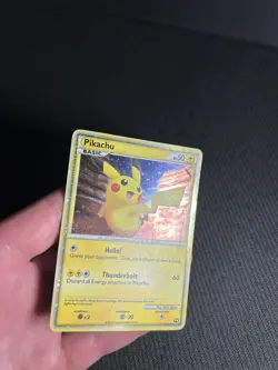 Pokemon TCG Pikachu (English) PW Pikachu World Collection Holo MP - Image 5