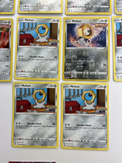 Pokemon Go Tcg Lot of 10 Meltan, Melmetal Reverse Holo Common basic - Image 5