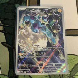 THUNDURUS SVP209 SCARLET & VIOLET PROMO POKEMON (ILLUSTRATION RARE, NM) - Image 1