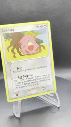 🌸 Pokemon TCG - Chansey 19/112 - FireRed & LeafGreen 2004 - Non-Holo Rare - LP - Image 2