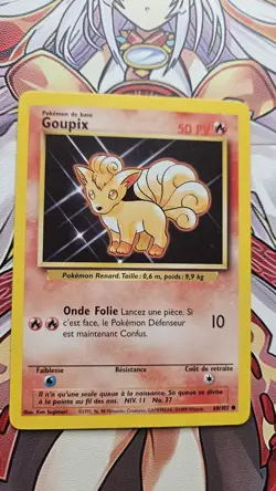 Goupix (Vulpix) - Pokemon TCG French Base Set - 68/102 - Image 1