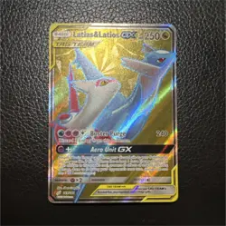 Pokemon Latias & Latios GX 169/181 SM Team Up Ultra Rare TAG TEAM Full Art Holo - Image 1