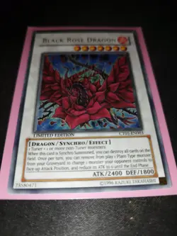 Black Rose Dragon - CT05-EN003 - Secret Rare - Limited - Yu-Gi-Oh! PSA Mint - Image 2