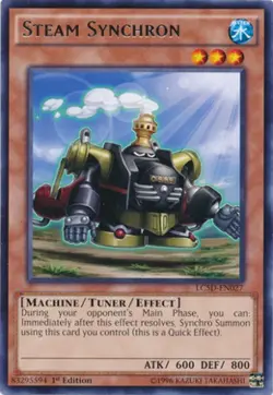 Steam Synchron - LC5D-EN027 - Rare - 1st Edition - Lightly Played - Image 1