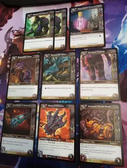 WOW TCG - Rogue Deck + Extras - Sana the Black Blade - 70 Cards - Image 4
