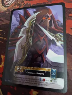 WOW TCG - Rogue Deck + Extras - Overseer Savryn - 70 Cards - Image 1