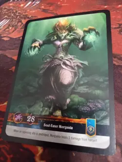 WOW TCG - Warlock Deck + Extras - Soul Eater Morgania - 70 Cards - Image 1