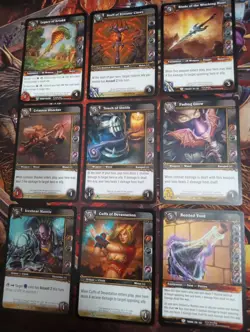 WOW TCG - Warlock Deck + Extras - Soul Eater Morgania - 70 Cards - Image 4