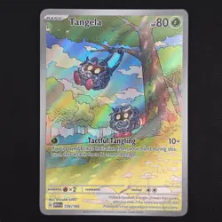 Pokemon TCG Card Tangela 178/165 S&V 151 Illustration Rare Holo *English* - NM - Image 1