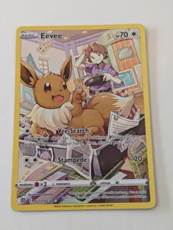 Eevee Trainer Gallery SWSH Brilliant Stars #TG11 Pokemon Card TCG NM - Image 1