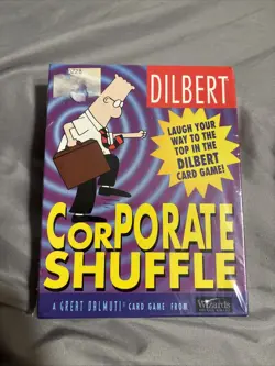 Dilbert Corporate Shuffle Card Game by Wizards Of The Coast Brand New/Sealed - Image 1