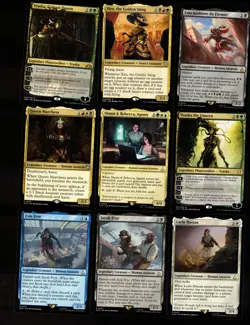 ASSASSINS100 Card Magic the Gathering Commander DeckRaresMythicsMTGRTPED G2U - Image 1