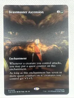 Beastmaster Ascension (Borderless Foil) 0039 - Avatar: The Last Airbender - Mtg - Image 1
