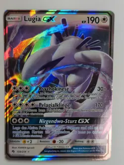 Lugia GX 159/214 Echo des Donners Deutsch NM Pokemon - Image 1