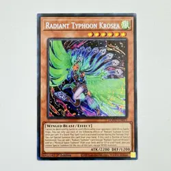 Radiant Typhoon Krosea Secret Rare 1st Edition DOOD-EN015 Yugioh - NM - Image 1