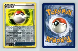 Poke Ball #164/192 SWSH Rebel Clash Reverse Holo Uncommon Pokemon 2020 TCG Card - Image 1