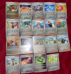 Pokemon TCG S&V Prismatic Evolutions Complete Reverse Holo Set (All 100 Cards) - Image 3