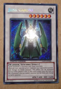 YMP1-EN006 Junk Gardna Secret Rare Yu-Gi-Oh! Card - Image 1