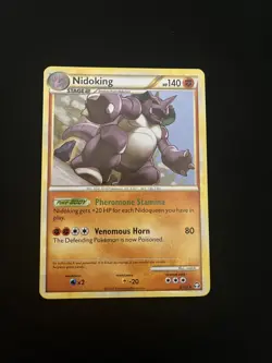 Nidoking 6/102 EXC/LP Pokemon Cards Deck Exclusives Non-Holo Rare - Image 1