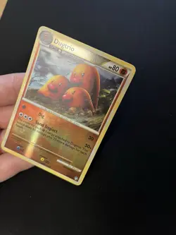 Dugtrio 19/102 LP Reverse Holo Rare Pokemon Cards Vintage - Image 3