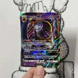 Lunala GX SM17 Black Star Promo Pokemon Card MINT /NM English S&M 2016 - Image 1