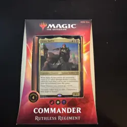 Ruthless Regiment - Commander 2020 Sealed Deck - MTG - Image 1