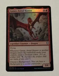 Ganax, Astral Hunter Commander Legends: Battle for Baldur's Gate FOIL NM - Image 1