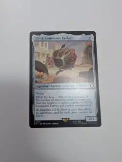 MTG - ED-E, Lonesome Eyebot - Fallout (PIP) NM/M Condition - Image 1