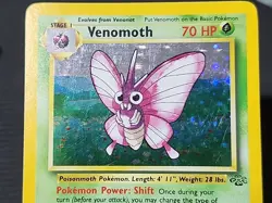 Pokemon Jungle "Venomoth" 13/64 / Holo Rare / Lightly Played - Image 2