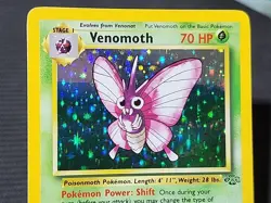 Pokemon Jungle "Venomoth" 13/64 / Holo Rare / Lightly Played - Image 3