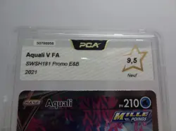 Carte Pokemon Gradee " Aquali V " - PROMO - SWSH181 - Full Art - PCA 9,5 - FR - Image 4