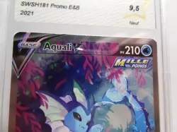 Carte Pokemon Gradee " Aquali V " - PROMO - SWSH181 - Full Art - PCA 9,5 - FR - Image 5