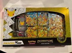Pokemon TCG Celebrations Special Collection Pikachu V Union Factory Sealed Box - Image 1