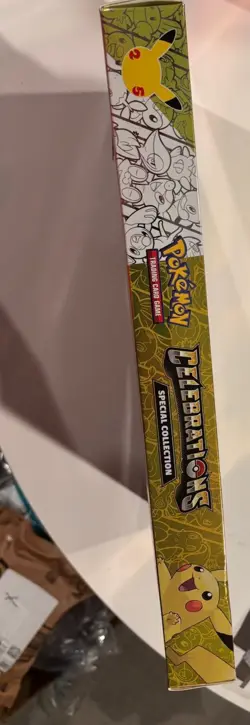 Pokemon TCG Celebrations Special Collection Pikachu V Union Factory Sealed Box - Image 3