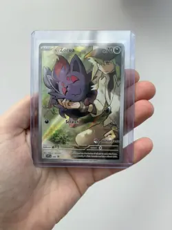 N's Zorua SVP189 Pokemon Center Stamped Promo - Image 1