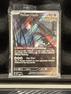 (Sealed) Pokemon TCG Flutter Mane 097 Black Star Promo Temporal Forces ETB - Image 1