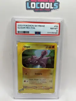 2003 Pokemon Gligar Reverse Holo PSA 59 Skyridge - Image 1