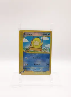 Pokemon AQUAPOLIS - #104/147 Psyduck - Reverse Holo - ENG - Heavily Played - Image 1