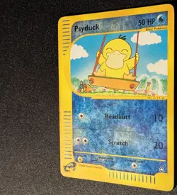 Pokemon AQUAPOLIS - #104/147 Psyduck - Reverse Holo - ENG - Heavily Played - Image 5