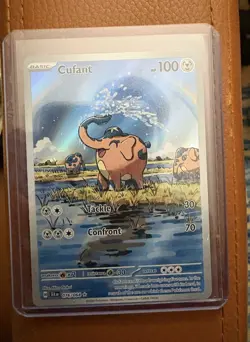Cufant 076/064 Shrouded Fable Illustration Rare Full Art Holo Pokemon TCG NM - Image 1