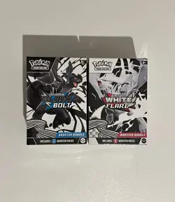Pokemon TCG Black Bolt and White Flare Booster Bundle | Brand New Sealed - Image 1