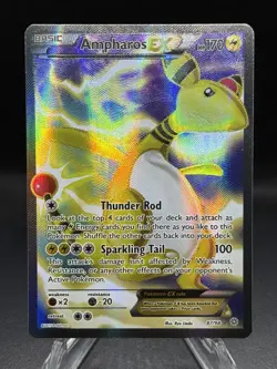 ⚡ Pokemon TCG - Ampharos EX 87/98 - Ancient Origins - Full Art Ultra Rare - LP - Image 1