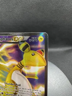 ⚡ Pokemon TCG - Ampharos EX 87/98 - Ancient Origins - Full Art Ultra Rare - LP - Image 4