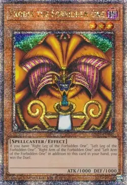 Exodia the Forbidden One - TN23-EN002 - Quarter Century Secret Rare - Yugioh - Image 1