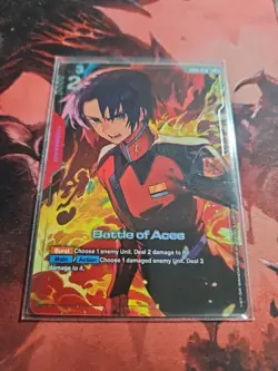 Battle Of Aces - Newtype Rising #GD01-111 R+ - NM / Mint Gundam Card Game - Image 1
