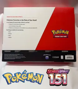 Pokemon 151 4 Pack Mini Tins + 4 Promo Cards Sam's Club Bundle - Image 2