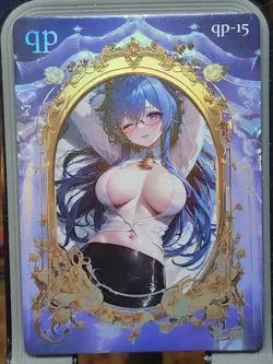 Ganyu Goddess Story Jade Garden Card Waifu Anime QP QP-15 - Image 1